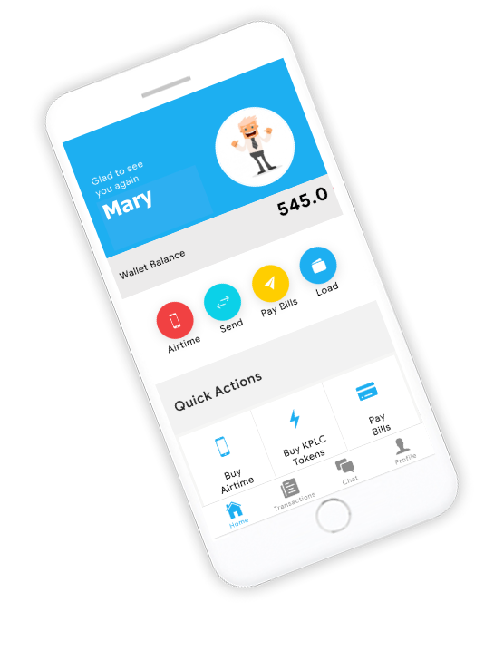 ezPay Screenshot user dashboard